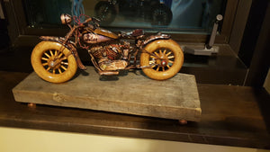 Indian Scout - Handcrafted motorcycle art