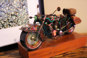 Hippy Hog - Handcrafted motorcycle art
